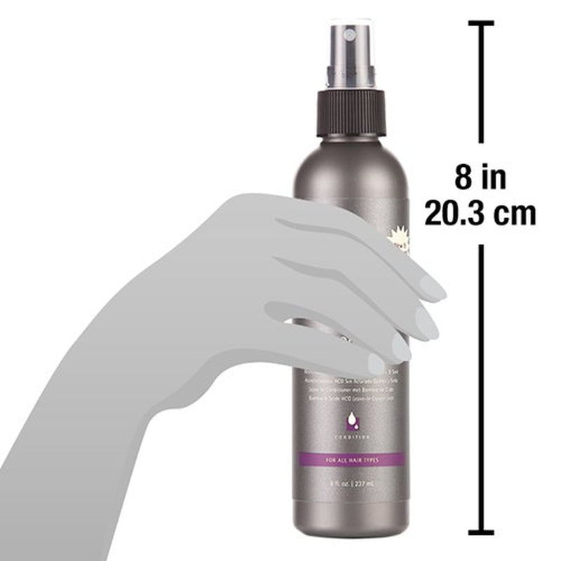 Natural Bamboo & Silk HCO Strengthening Leave-In Conditioner for All Hair Types - 8 Oz