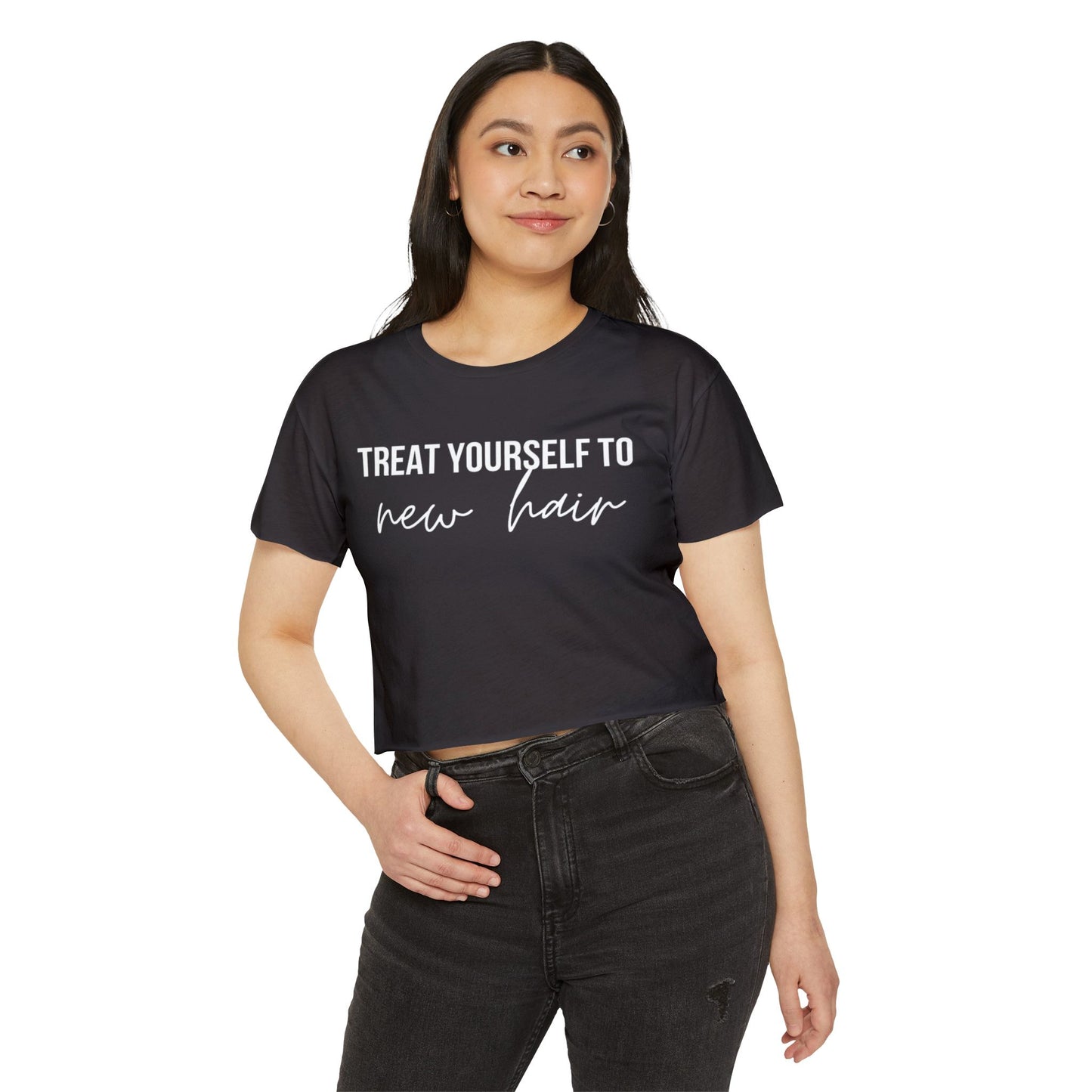 Treat Yourself To New Hair Crop Top