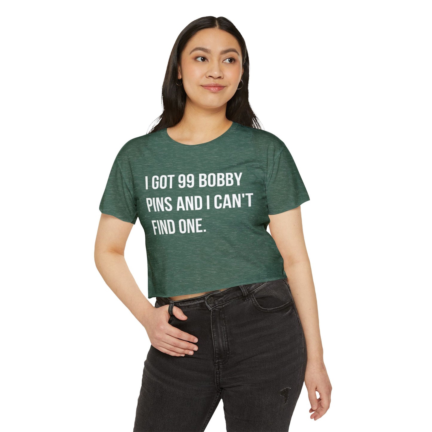 99 Bobby Pins Crop Top