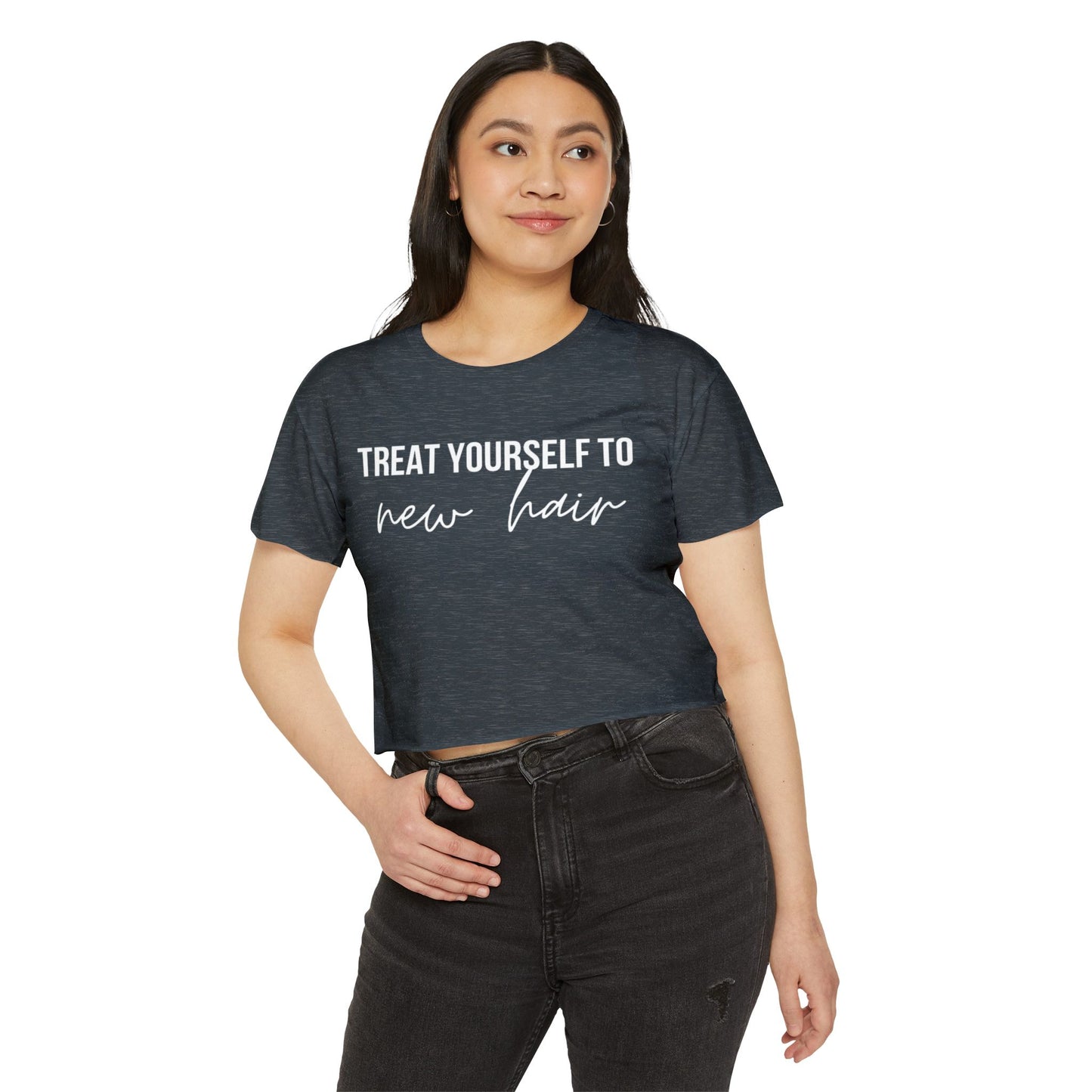 Treat Yourself To New Hair Crop Top
