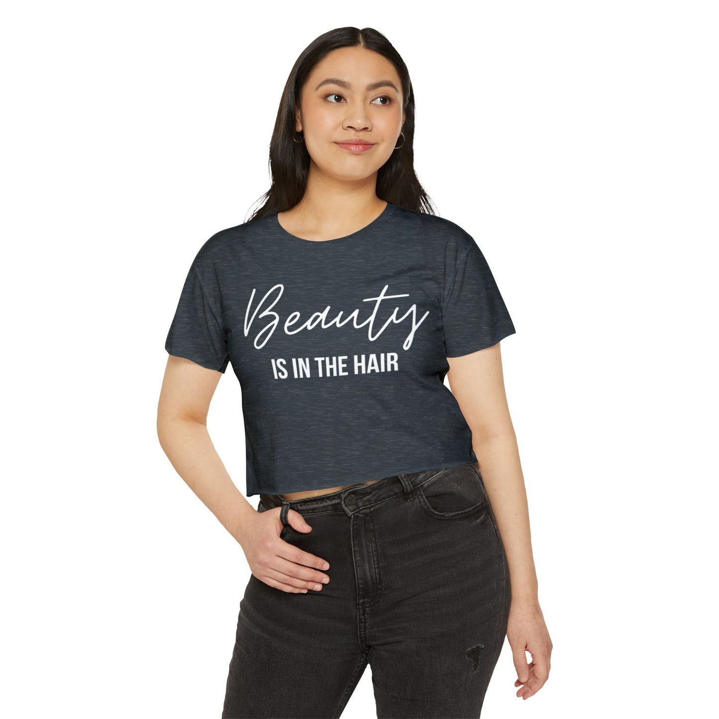 Beauty In the Hair Crop Top