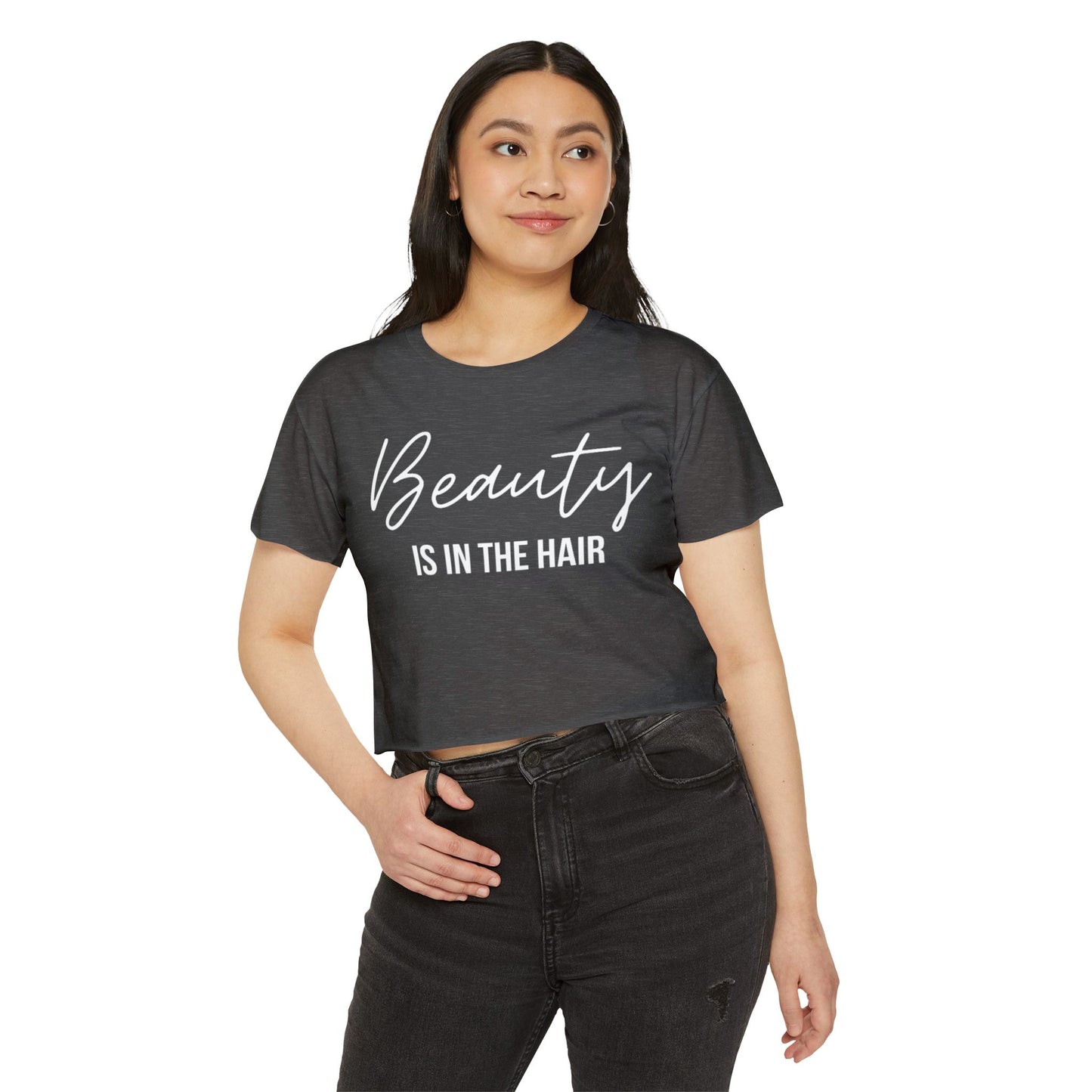 Beauty In the Hair Crop Top