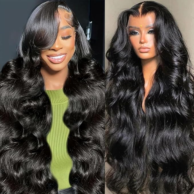 Sleek 28 Inch Hd Lace Wig 13x6x1 Human Hair Body Wave Lace Front Wig 100% Natural Brazilian Hair HD Real Lace Human Hair Wigs