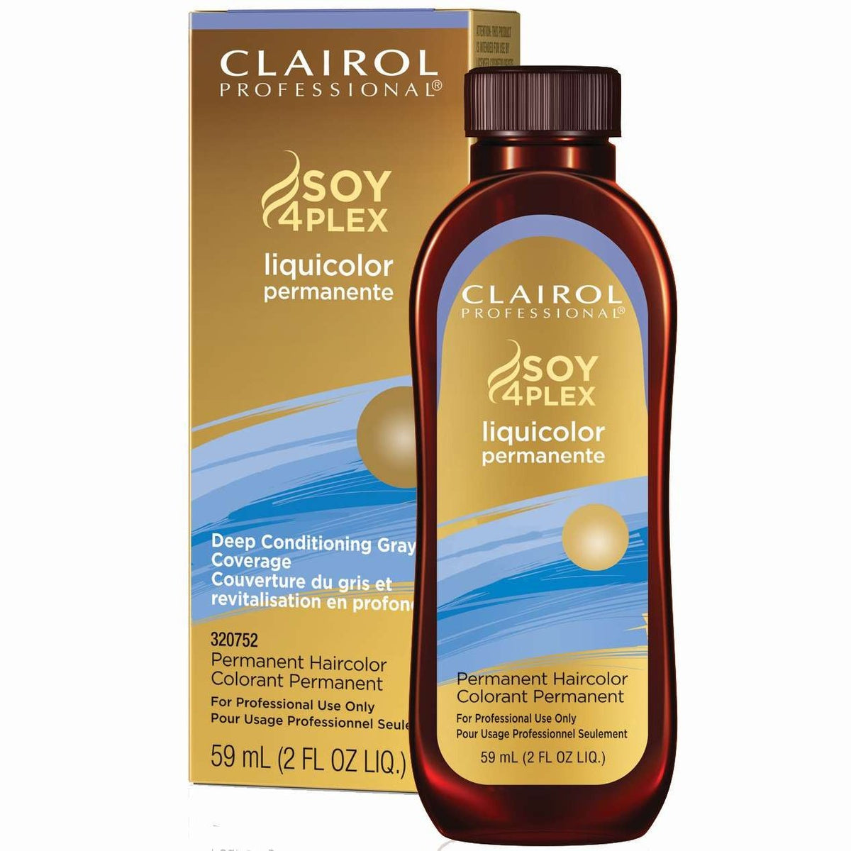 Clairol Soy Liquicolor Permanente 4A46D Light Cool Brown 2 Oz