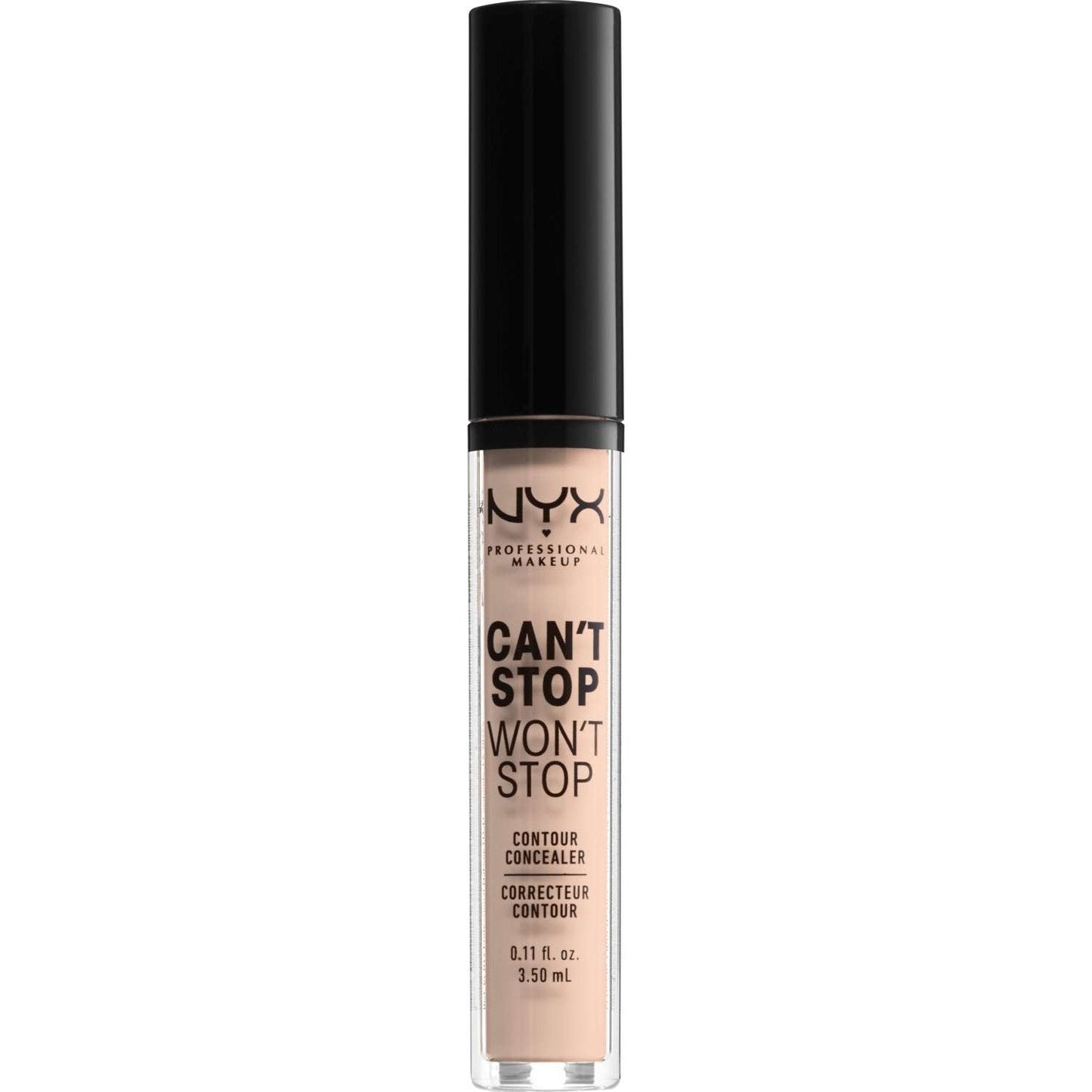 NYX Cant Stop Wont Stop Contour Concealer 2 - Alabaster 0.11 Fl Oz