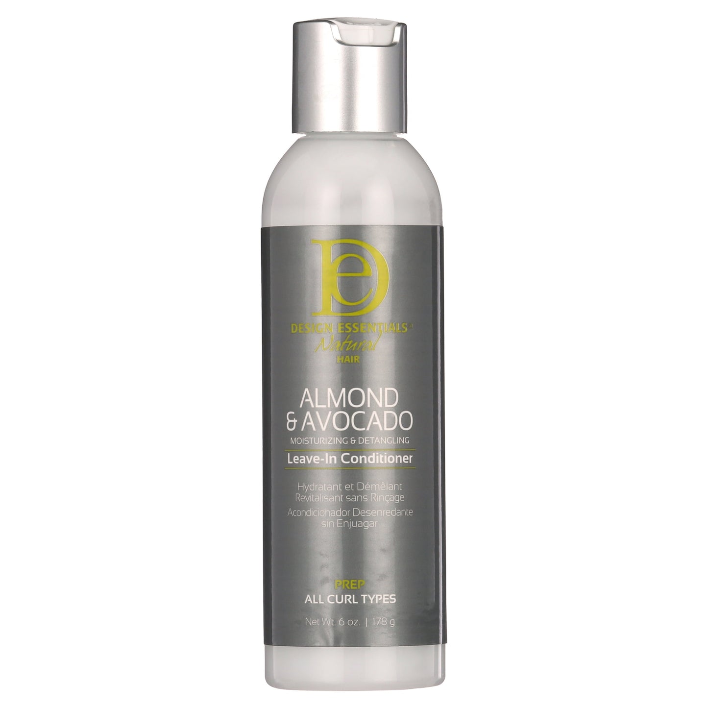 Almond Avocado Moisturizing Leave in Conditioner 6Oz., Unisex
