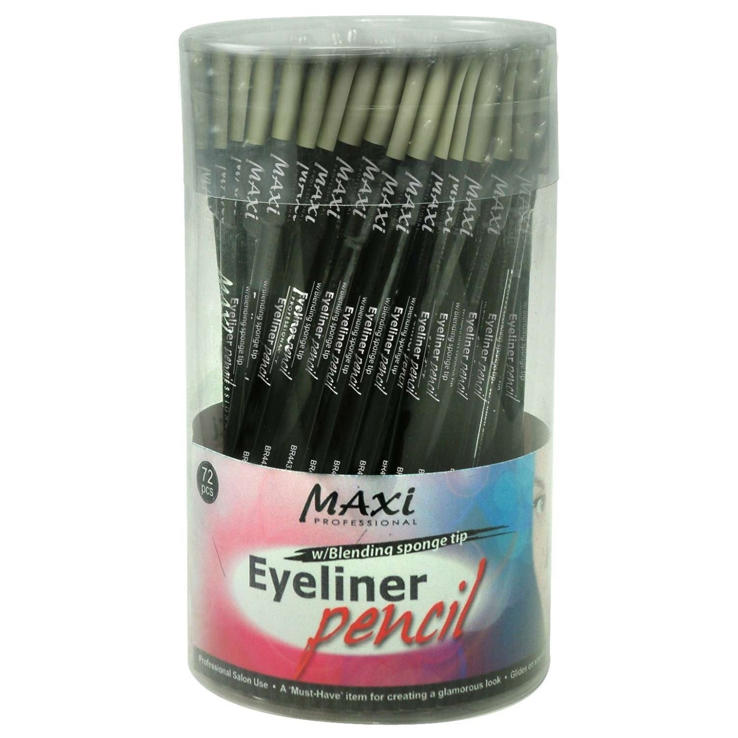 Brittny Eyeliner W Comb Brush Black