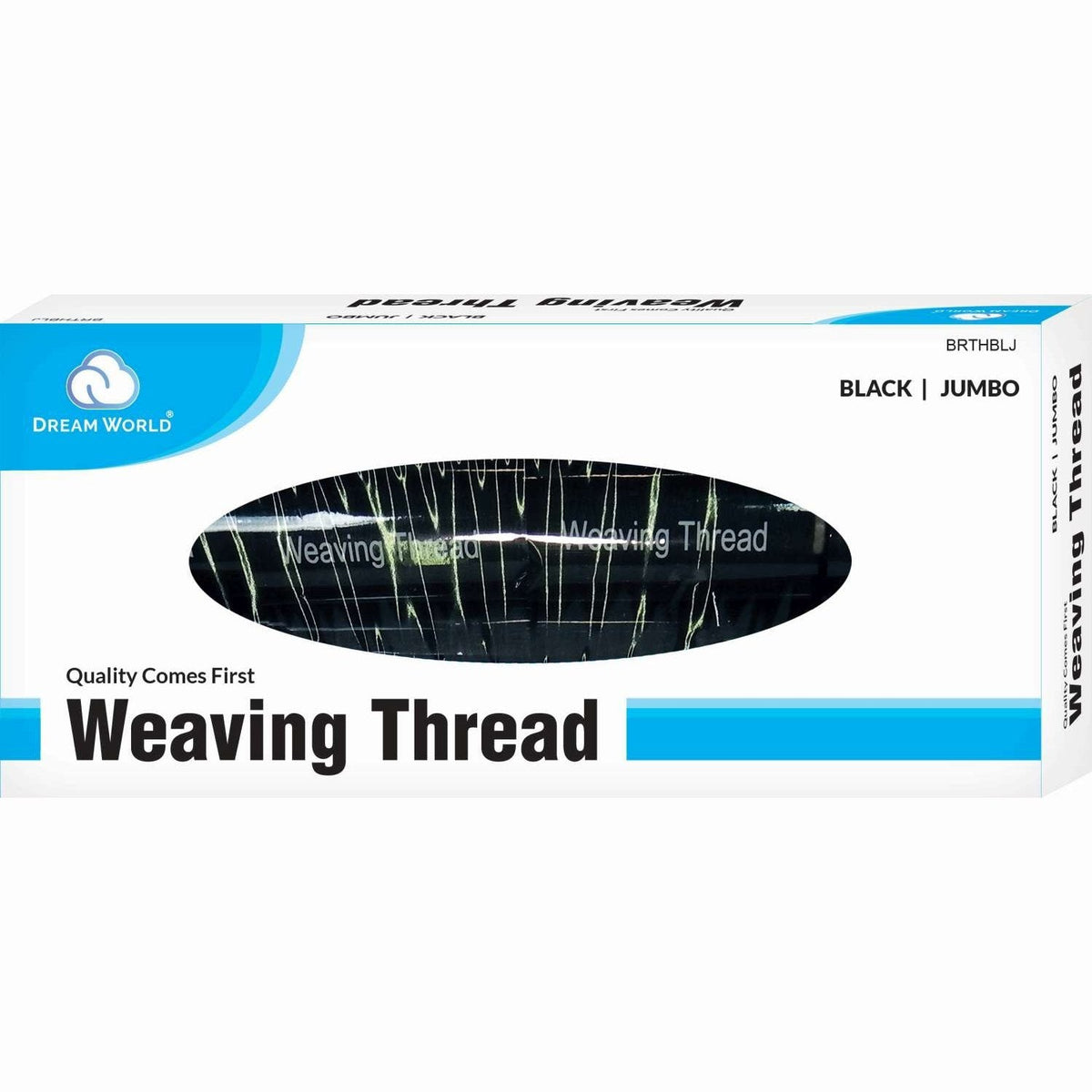 Brittny Jumbo Weaving Thread Black