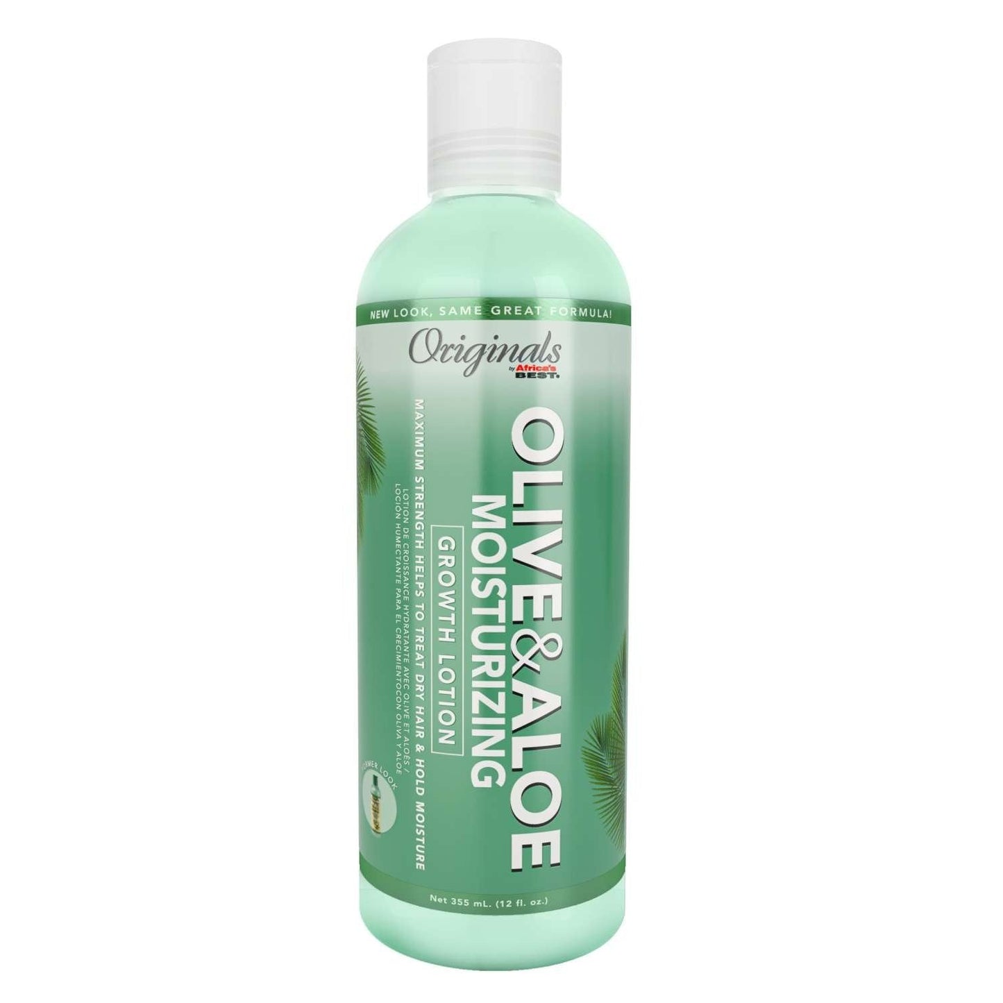 Africas Best Originals Olive Aloe Moisturizing Growth Lotion