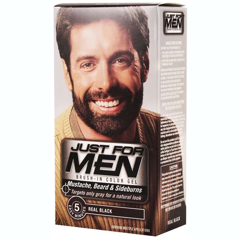 Just For Men Moustache Beard 55 Real Black