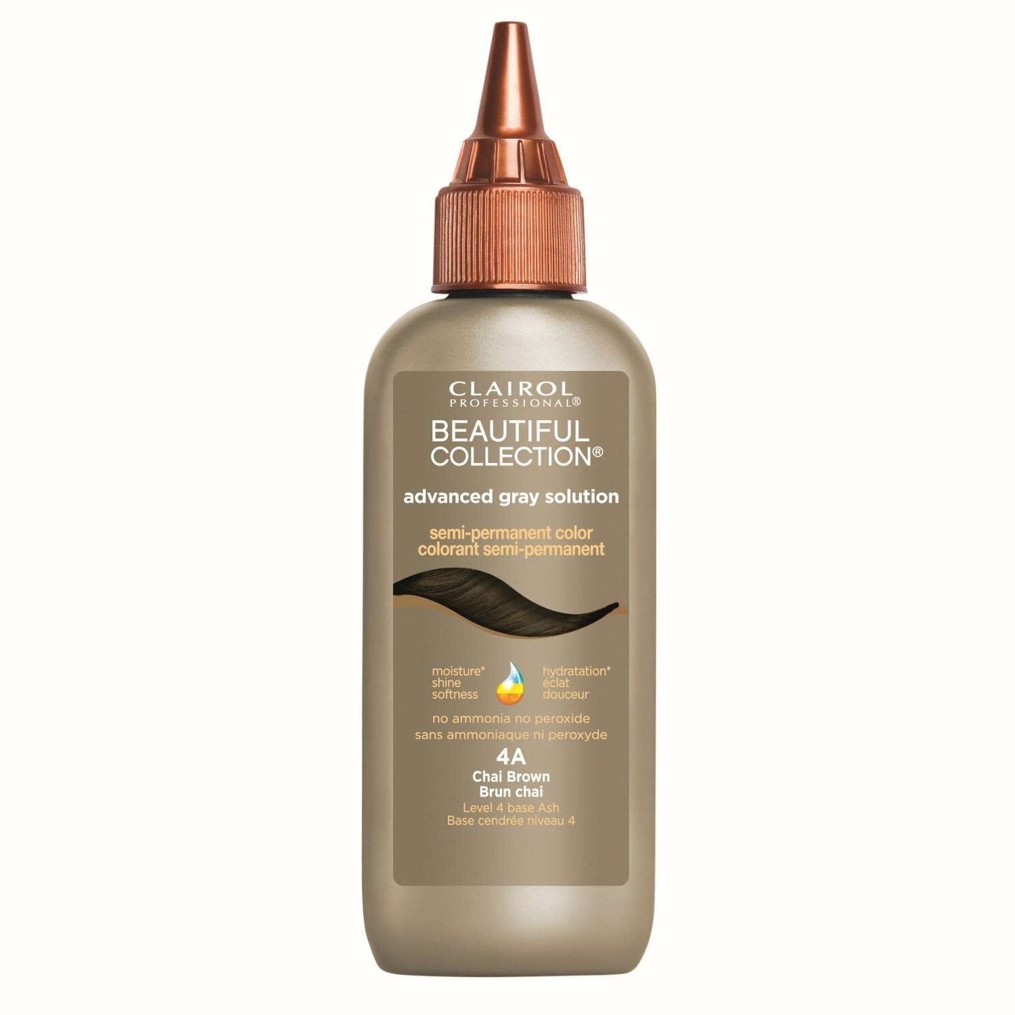 Beautiful Collection Advanced Gray Solution 4A Chai Brown