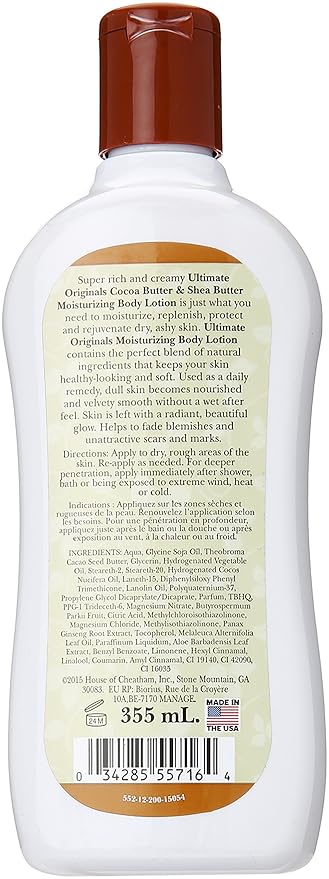 Africa S Best Organincs Ultra Skin Lotion 12 oz