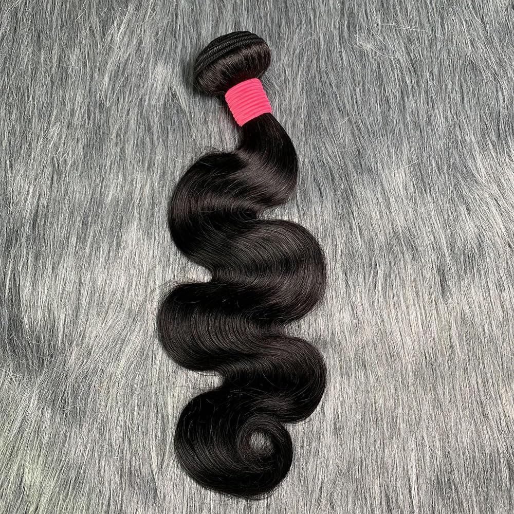 10A Body Wave 1 Bundle Brazilian Virgin Human Hair Bundles 100% Unprocessed Virgin Hair Single Bundles Body Wave Weave(28 Inch)
