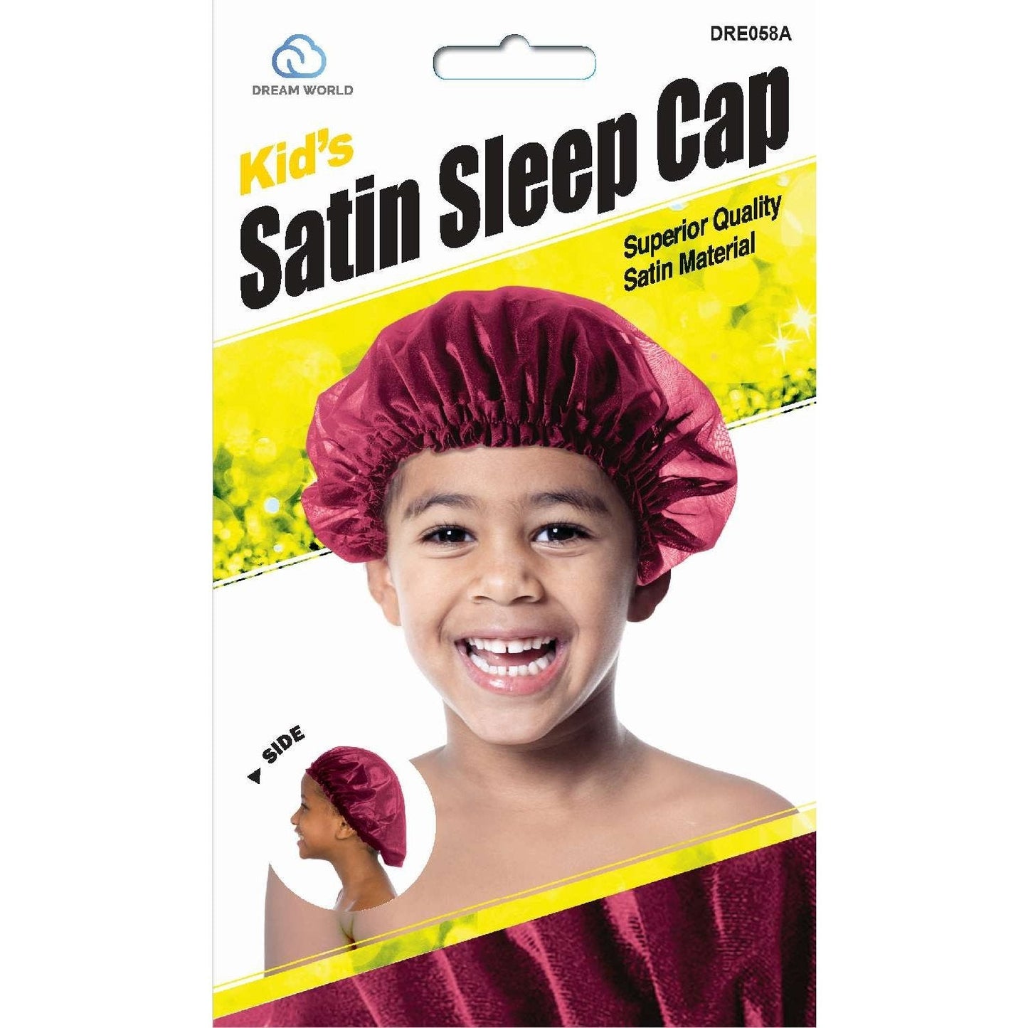 Dream Kid-Satin Sleep Cap