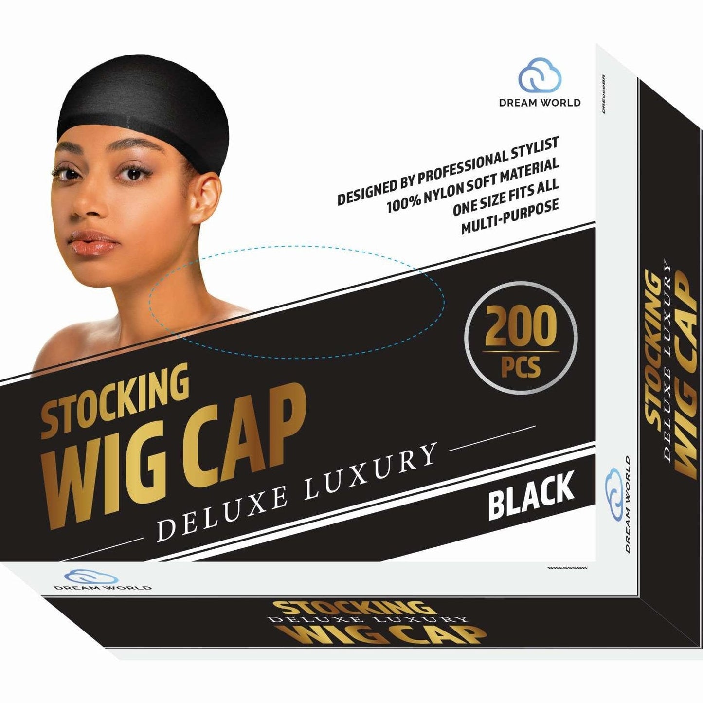 Dream Women-Stocking Wig Cap 200 Count