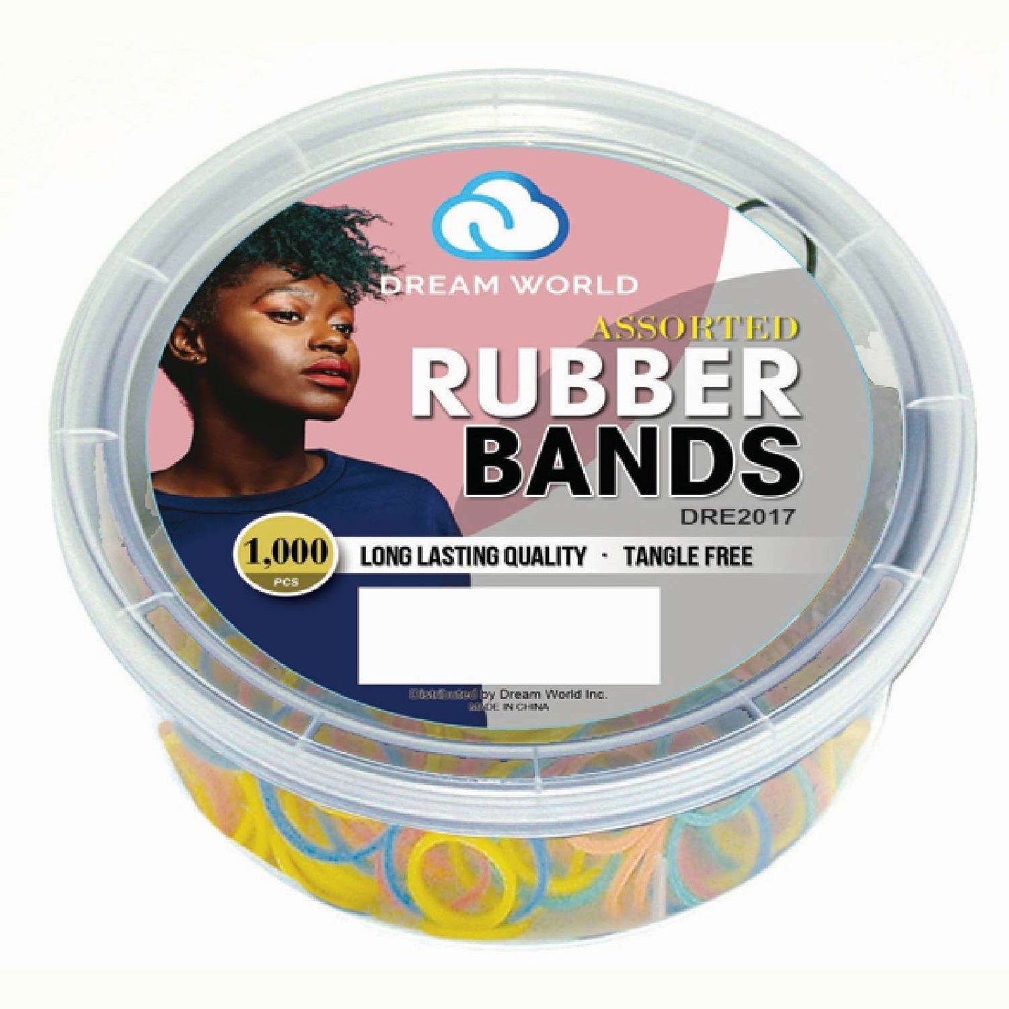 Dream Rubber Bands 1000Ctjr Assorted