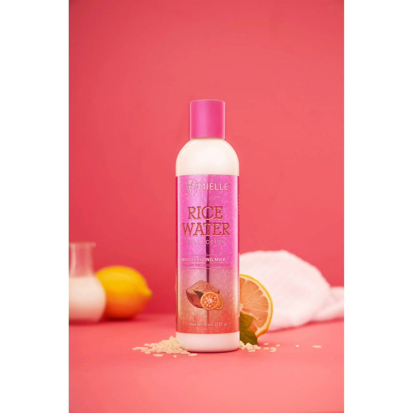 Mielle Rice Water Moisturizing Length Retention Milk 8 Oz