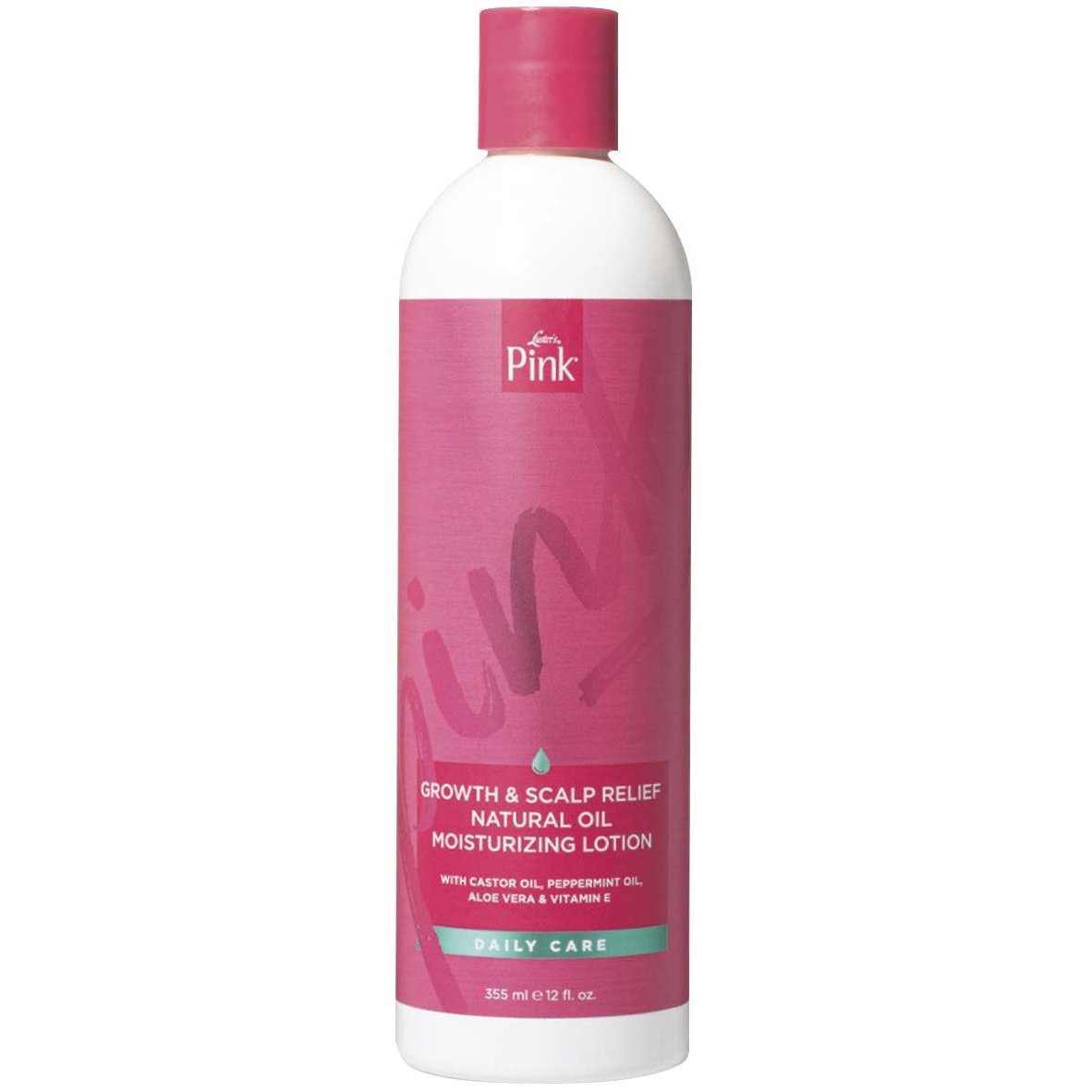 Pink Growth Scalp Relief Natural Oil Moisturizing Lotion