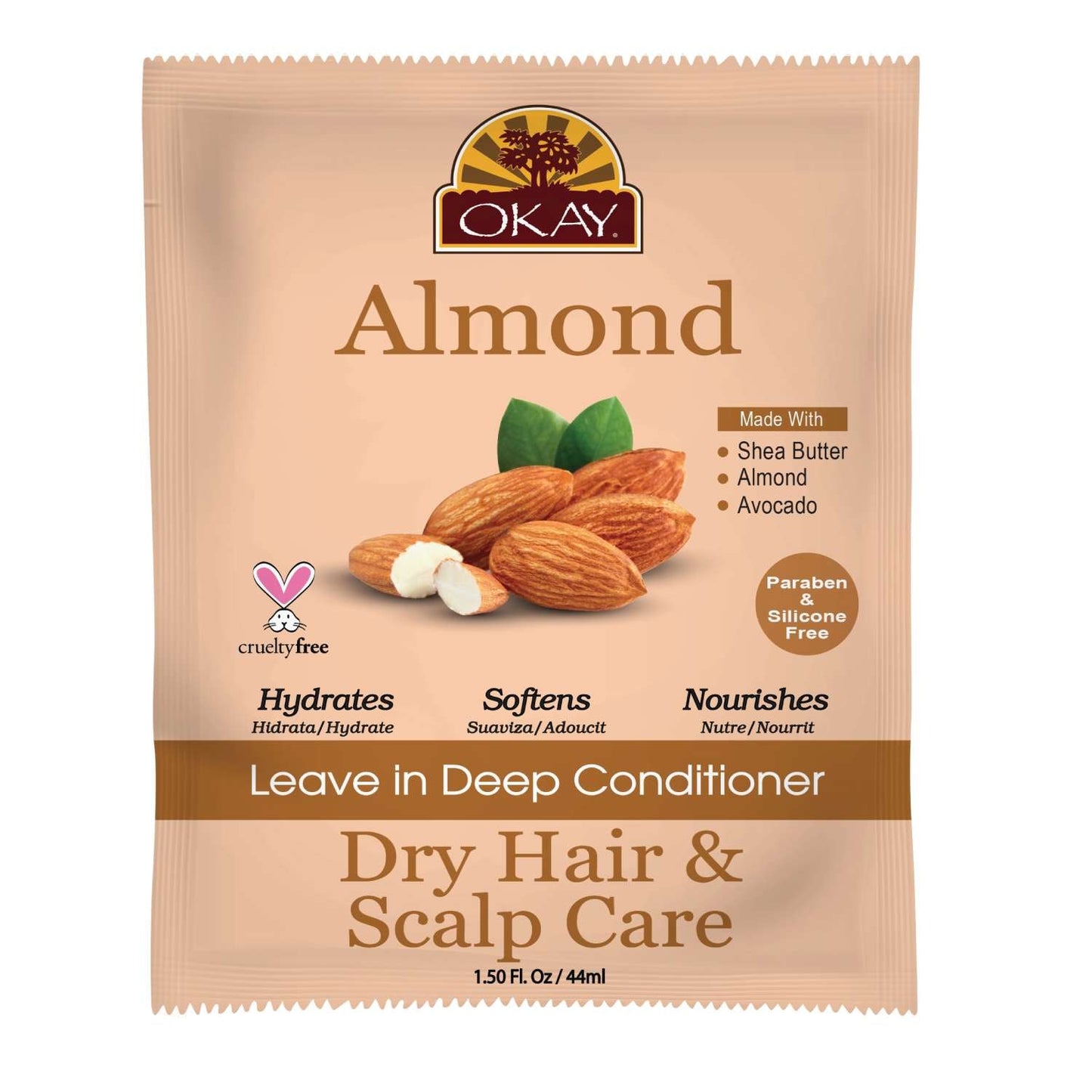 Okay Almond Leave-In Conditioner