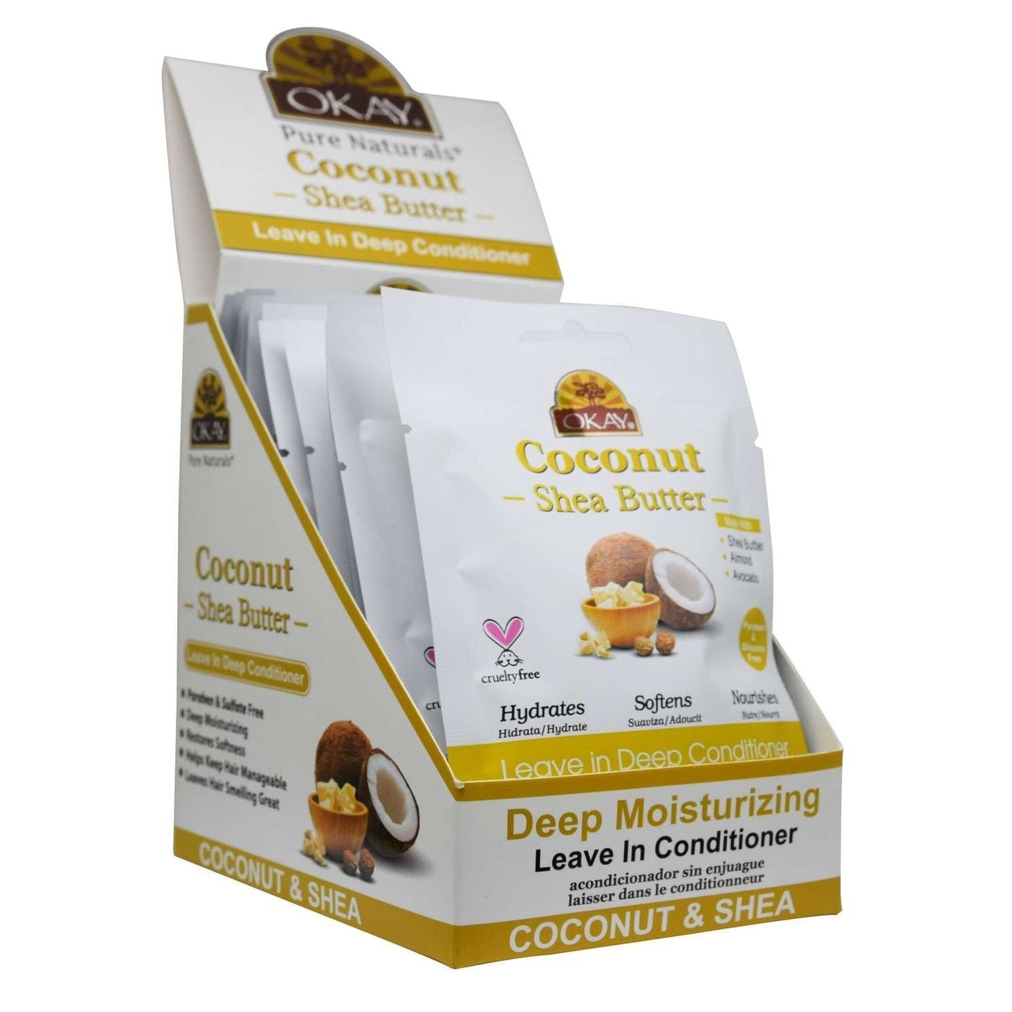 Okay Coconut Shea Butter Leave In Conditioner