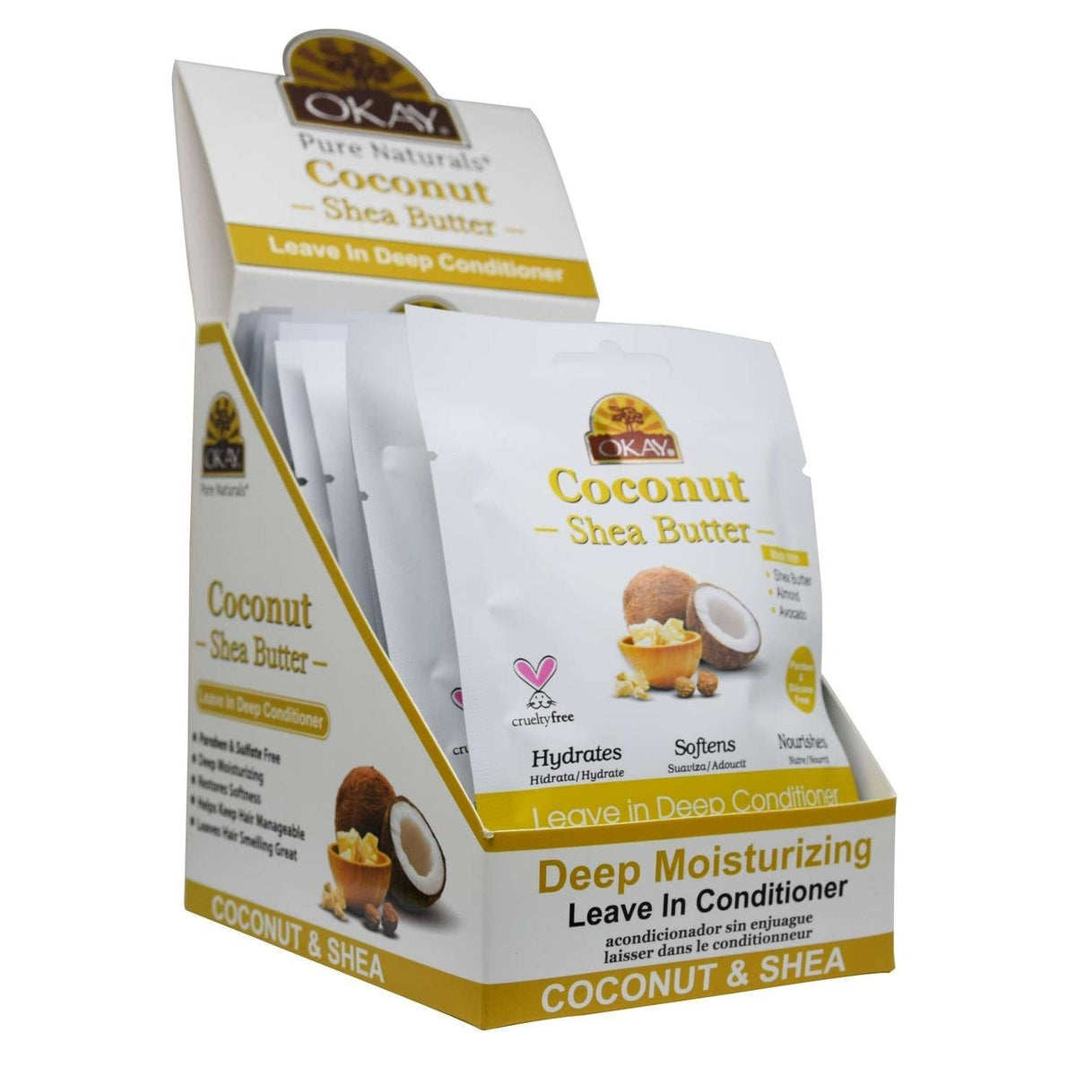 Okay Coconut Shea Butter Leave In Conditioner
