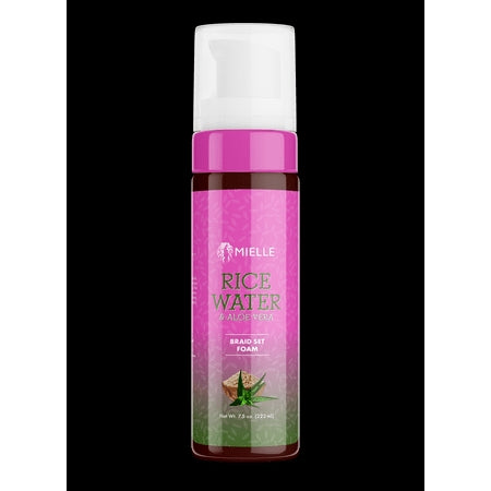 Mielle Rice Water & Aloe Braid & Scalp Foam 7.5oz