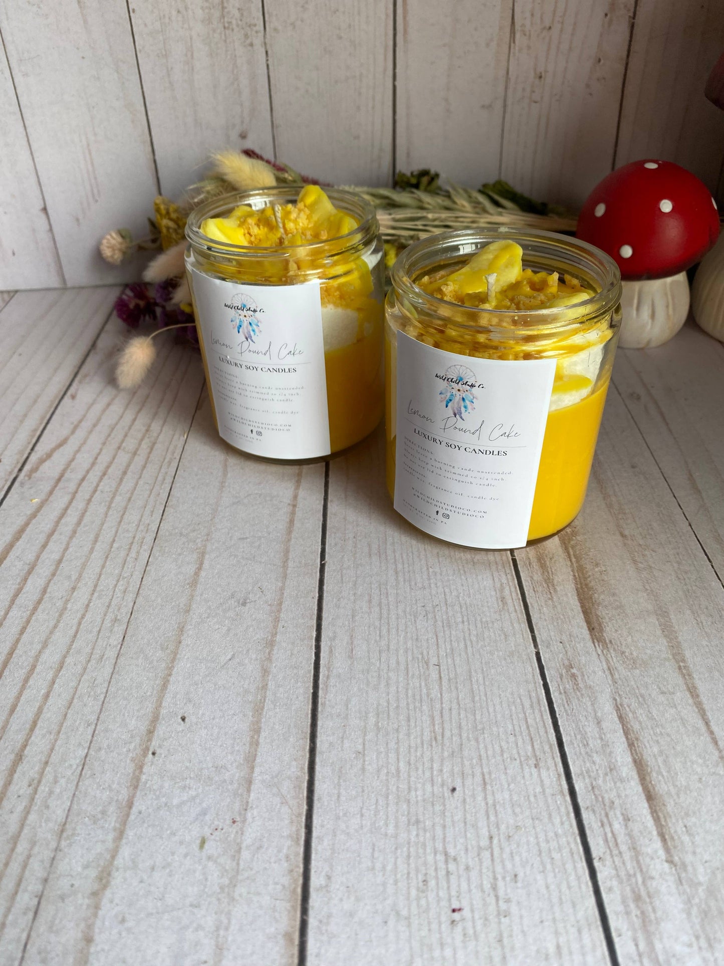 Lemon Pound Cake Candle