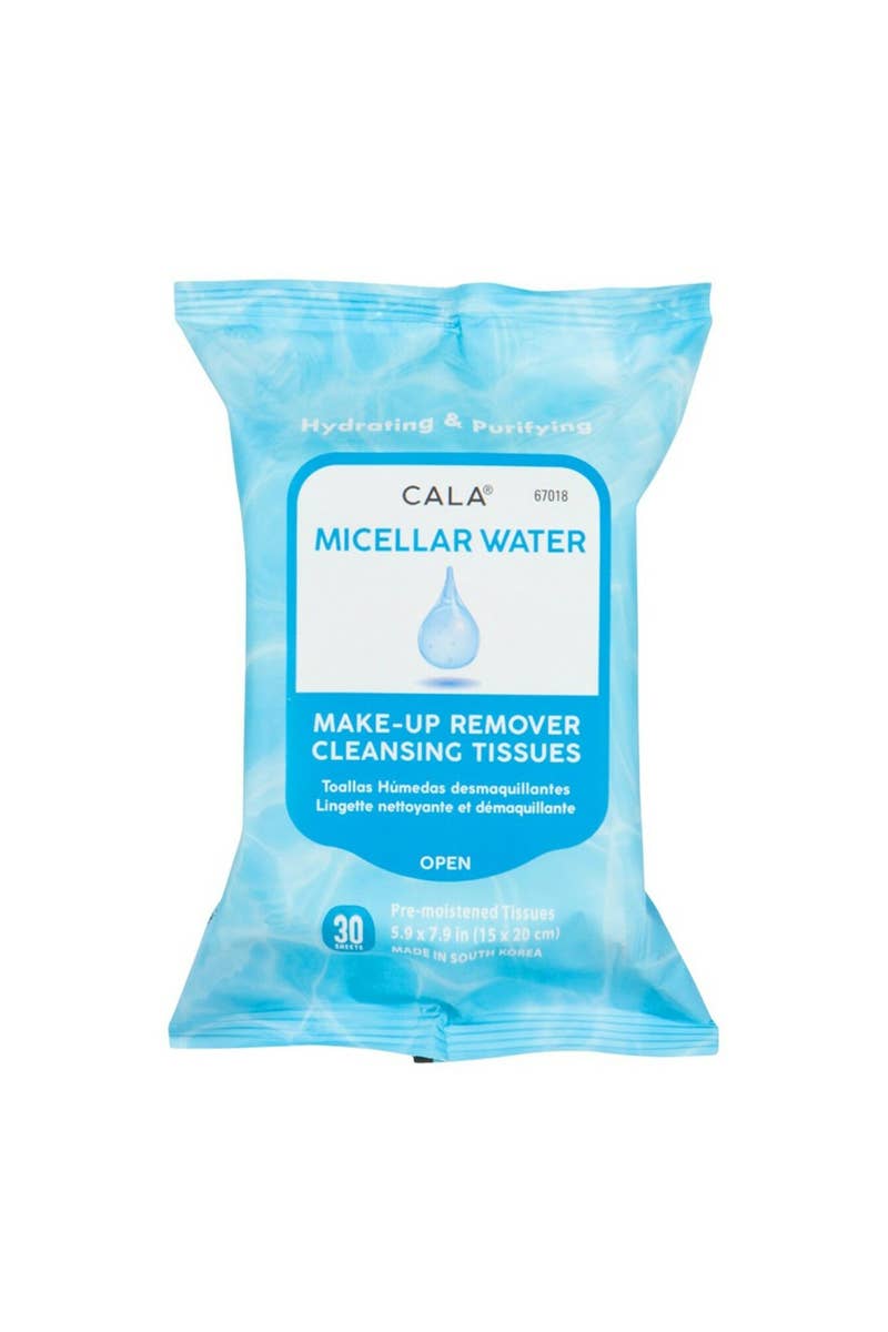 CALA 67018x Makeup Remover Tissue 30 sheets MicellarWater