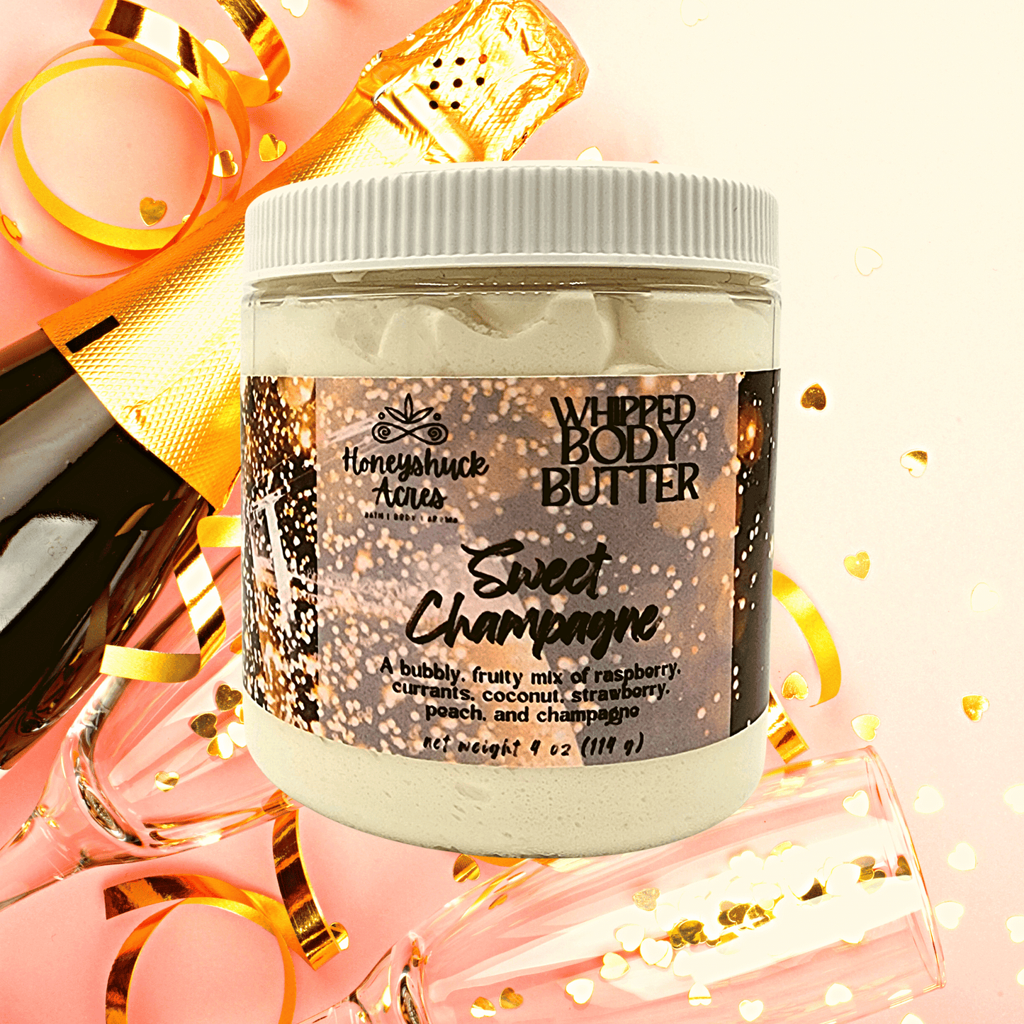 Whipped Body Butter | Sweet Champagne | Vegan
