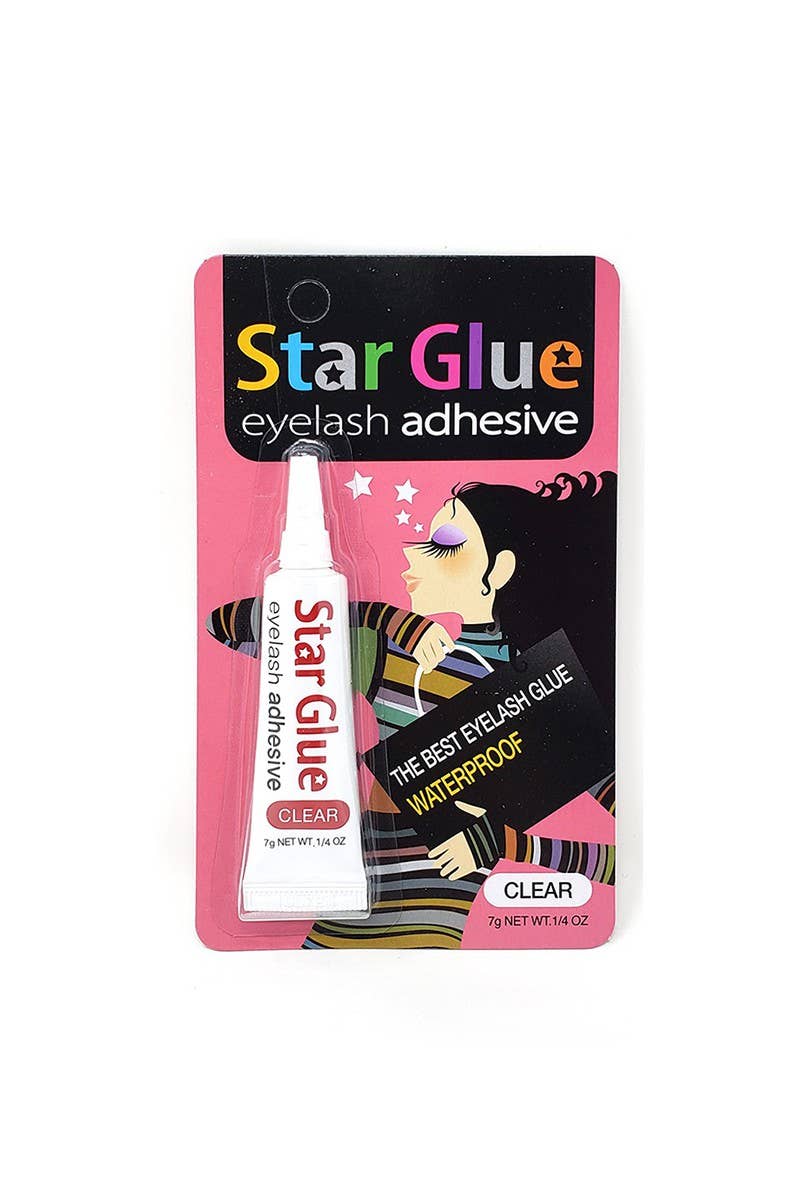 STAR Glue Eyelash Adhesive L Clear - 12pc