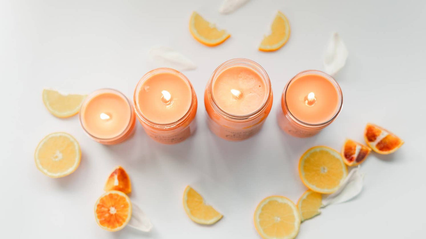 Orange Creamsicle Soy Jar Candle: 8 oz