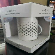 Serene House No Spill Wax Pillar White Serene Pod Warmer