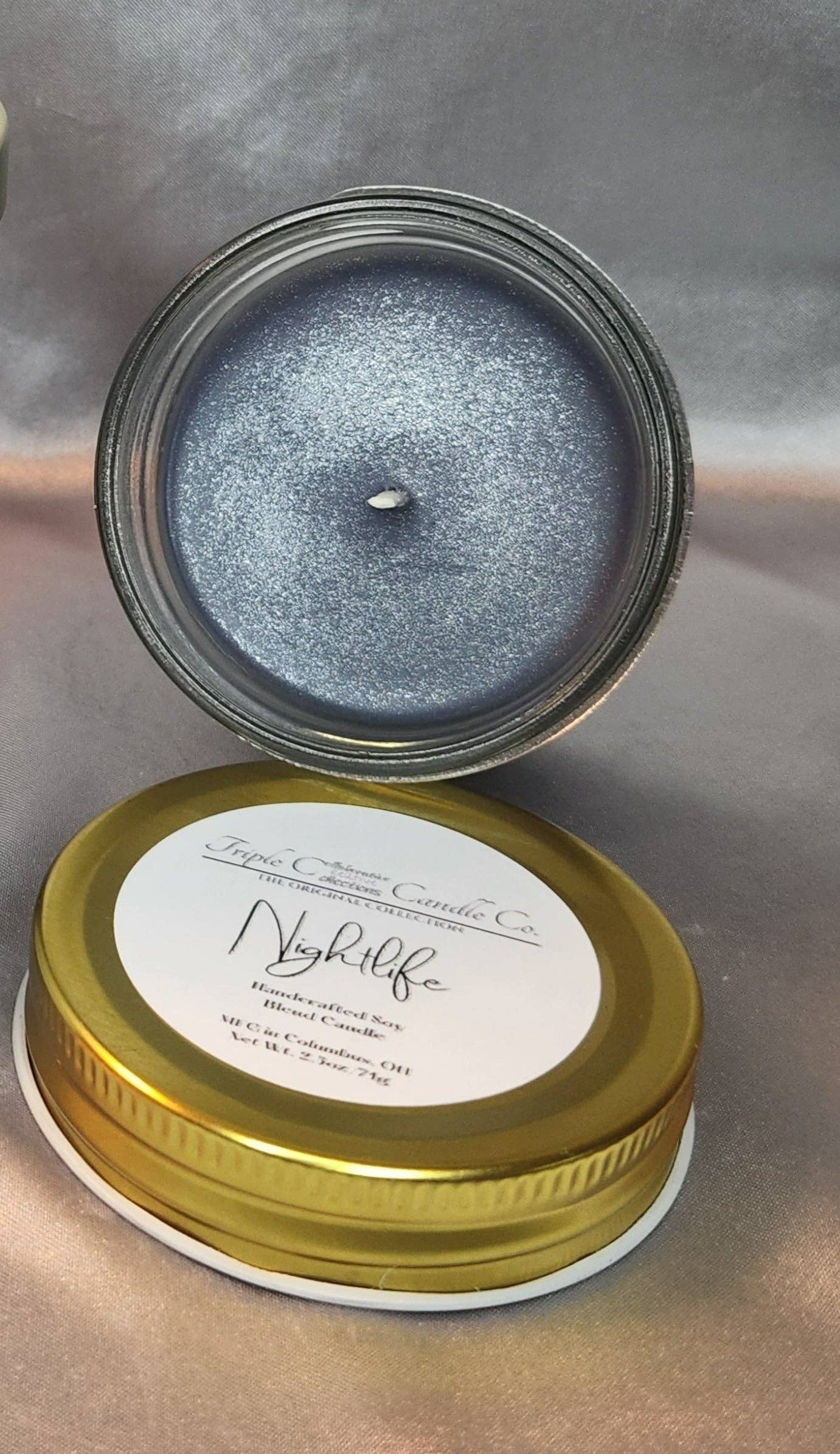 Nightlife Small Jar/Filled Candle