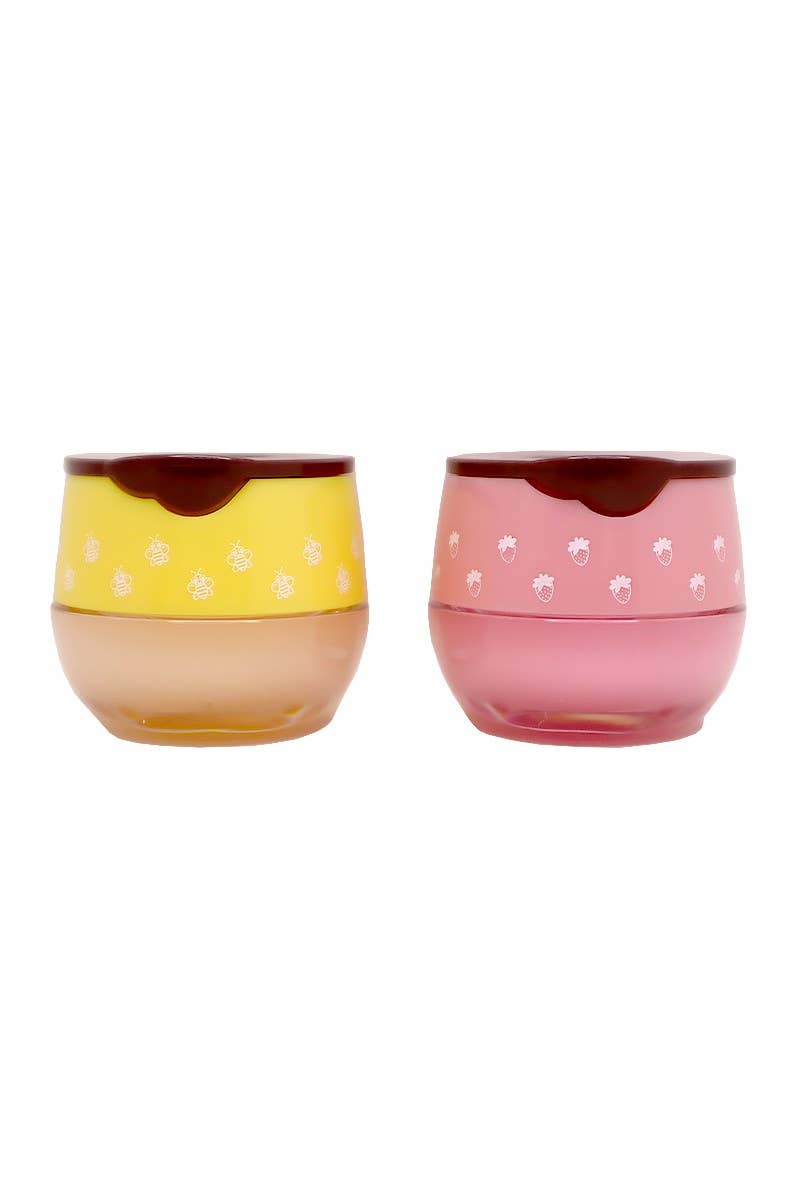 Simply Bella S076 Honey & Strawberry Lip Balm - 24pc