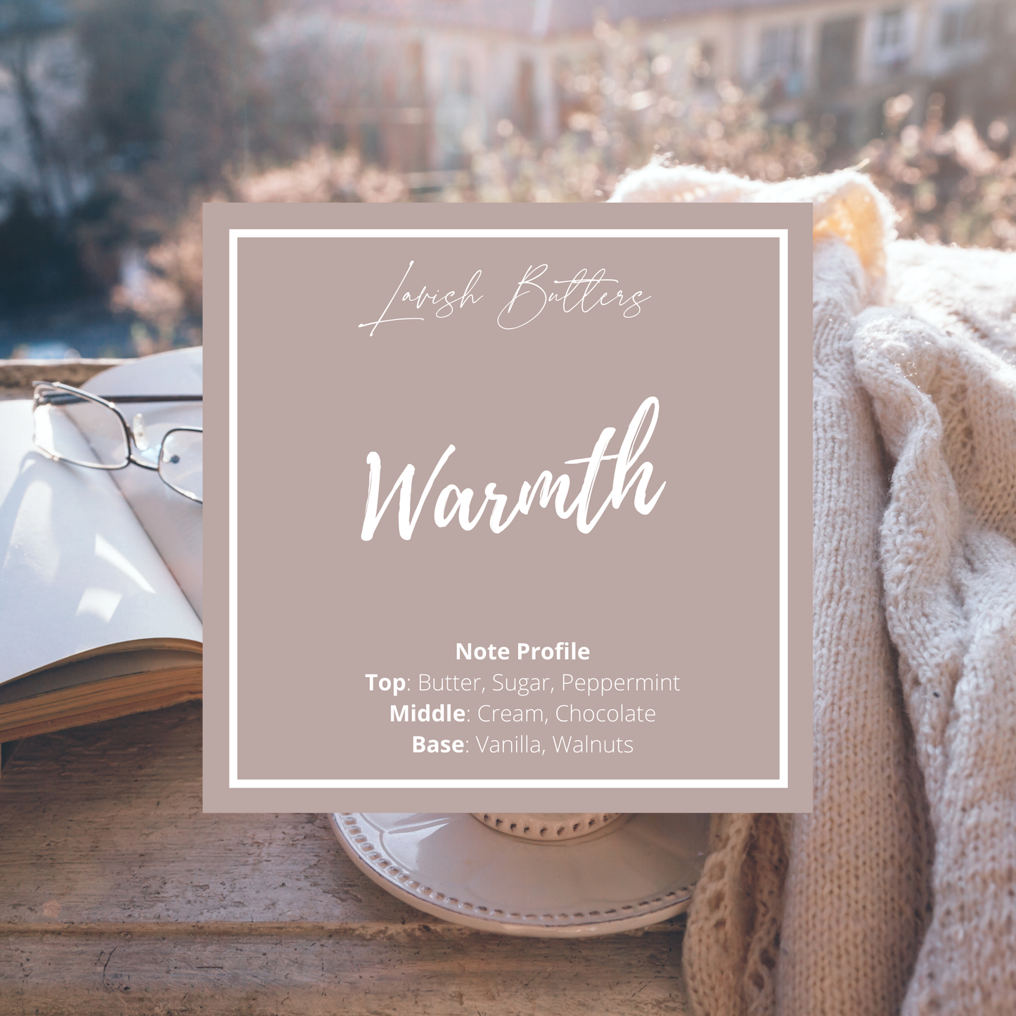 Warmth Soy Wax Candle: Unlabeled