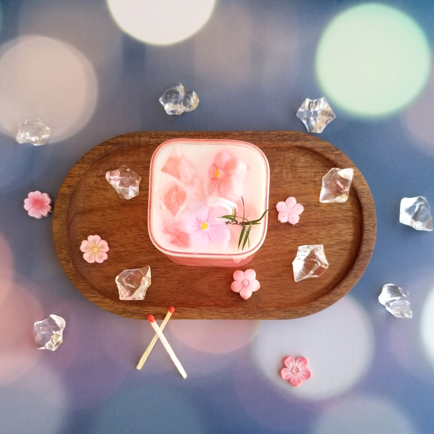 Cherry Blossom Bubble Soda Candle