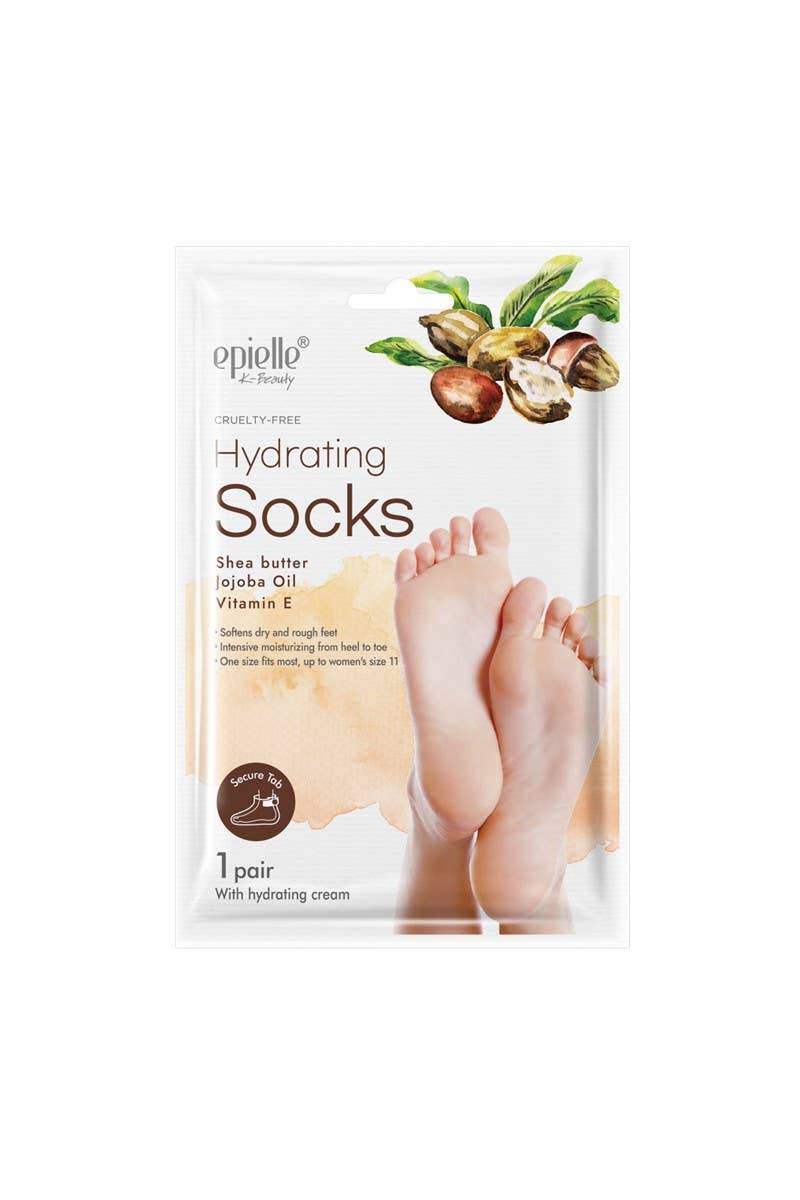 Epielle 2210 Hydrating Shea Butter Socks - 24pc