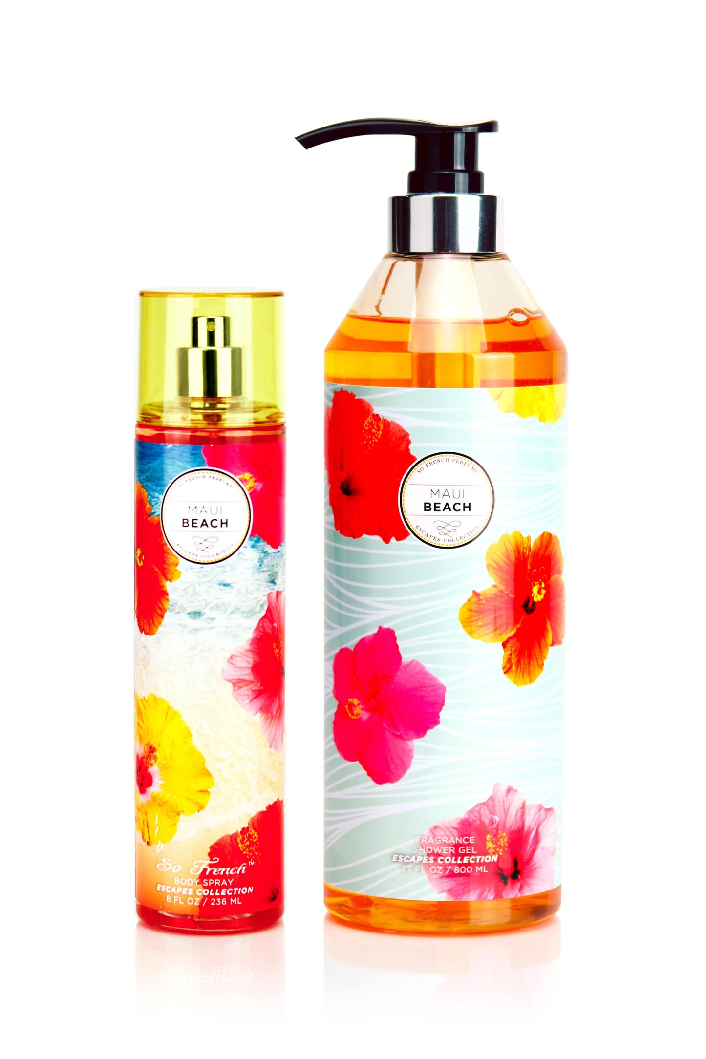Maui Beach 2-Piece Body Mist and Shower Gel Set