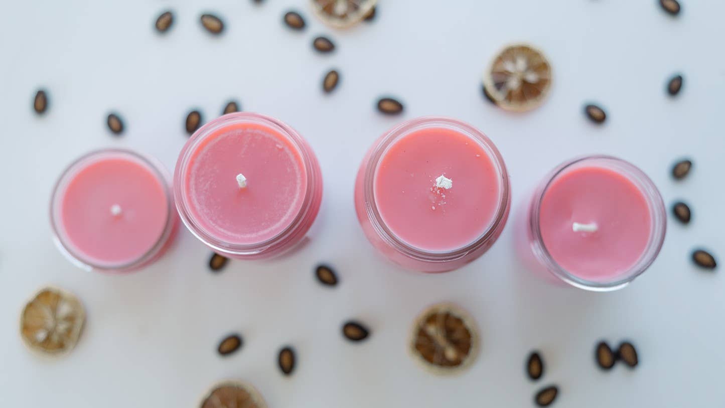 Watermelon Lemonade Soy Jar Candle: 4 oz