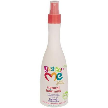 Just For Me Natural Hair Milk Nourishing Moisturizing Leave-In Detangler Hair Spray