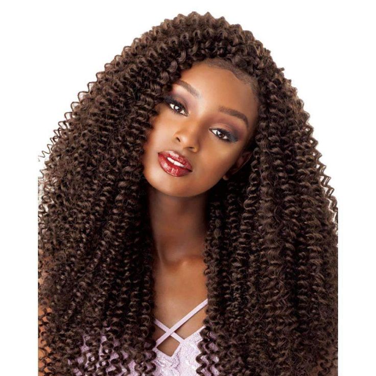 Sensationnel Lulutress Crochet Braiding Hair - 18" DIY Hair Style Crochet Braids Hair Extensions All Kanekalon Flame Retardant Synthetic Fiber Premade Precurled Locs and Twists Color Braids
