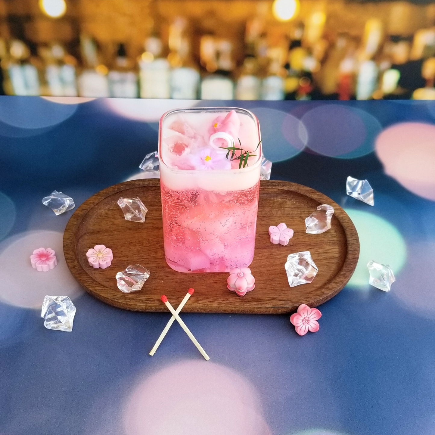 Cherry Blossom Bubble Soda Candle