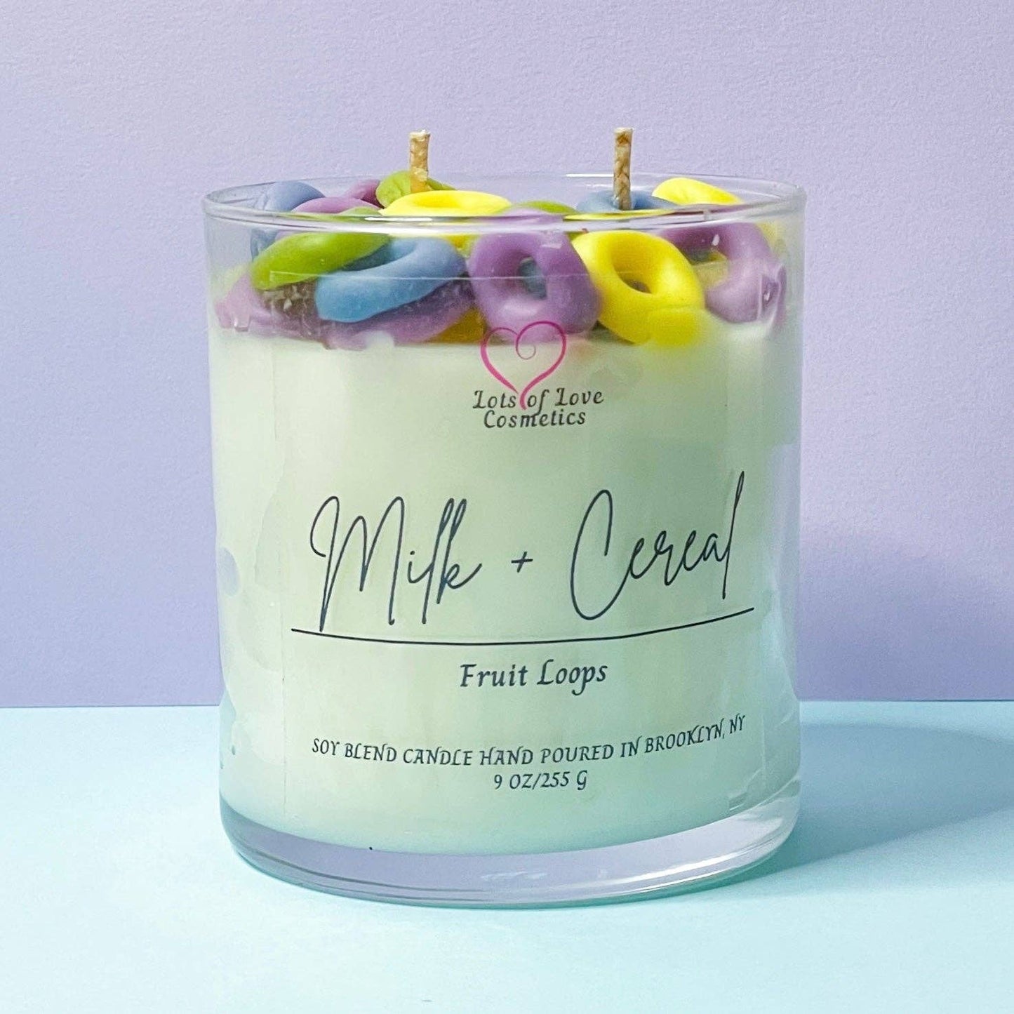 Milk + Cereal - 9oz Dessert Soy Candle