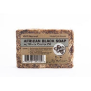 By Natures African Black Soap- Black Castor