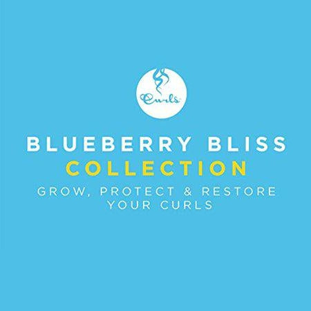 Curls Blueberry Bliss Reparative Hair Wash - Encourage Healthy Scalp and Hair Growth - Rich and Creamy Sulfate-Free Cleanser - For All Types