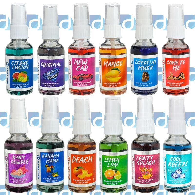 Blunt Black Spray, 1oz Concentrated Home & Car Air Freshener