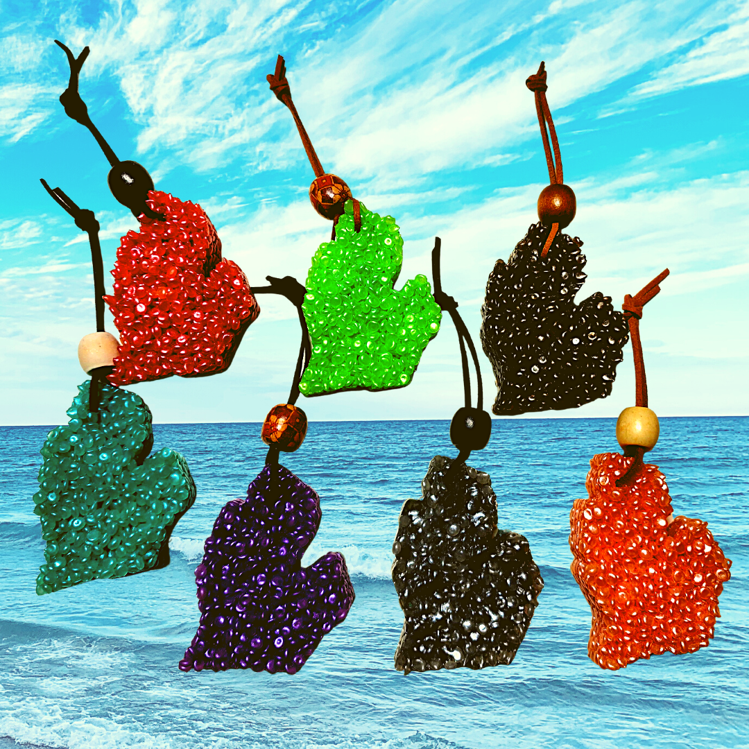 Michigan Freshie Aroma Bead Air Freshener Labeled/Unlabeled