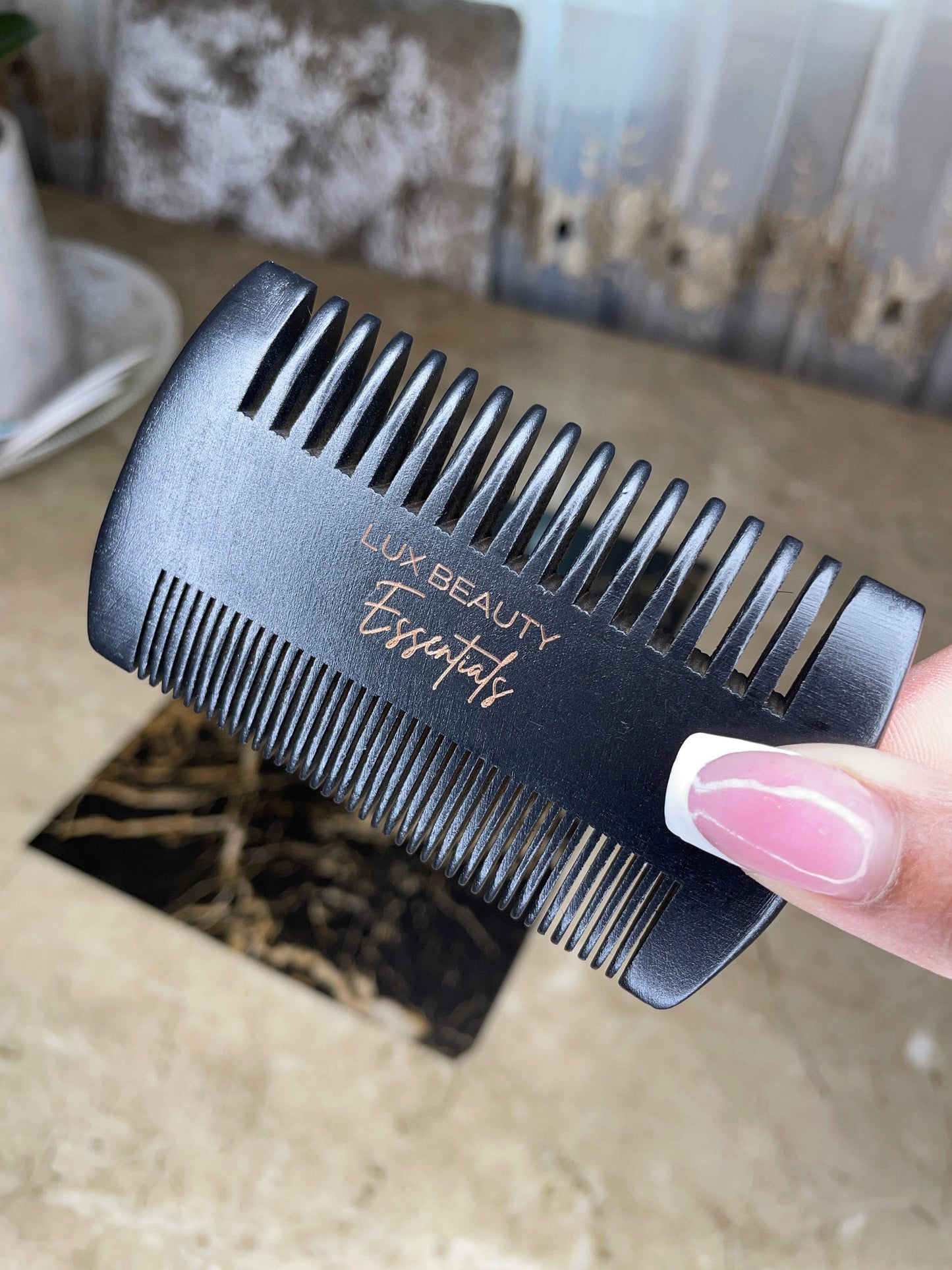 Lux Beard Brush and Comb Set