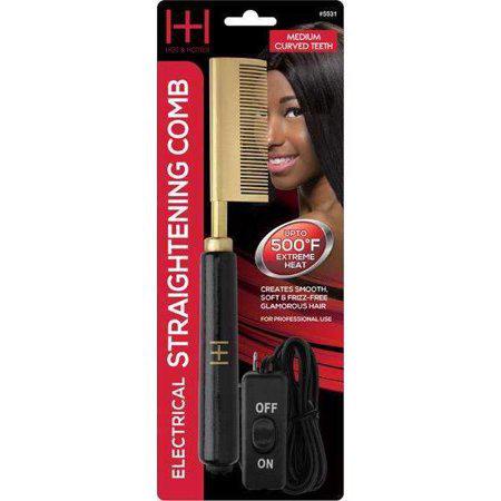 Hot & Hotter Straightening Combs