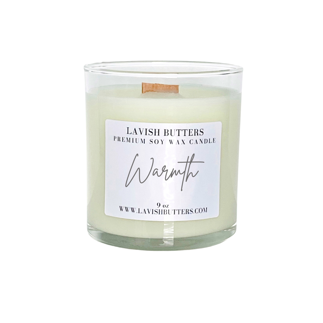Warmth Soy Wax Candle: Unlabeled